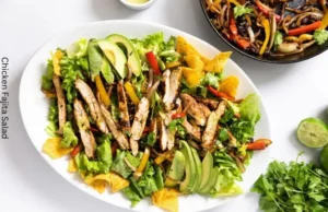 Chicken Fajita Salad Recipe chicken fajita salad