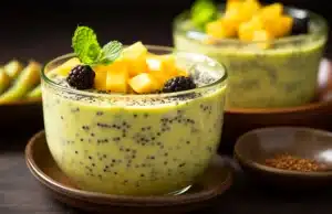 Mango Chia Pudding: A Healthy Refreshing Drink Mango Chia Pudding