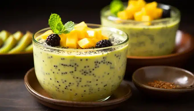 Mango Chia Pudding