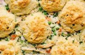 Chicken Pot Pie with Drop Biscuits Recipe Chicken Pot Pie with Drop Biscuits