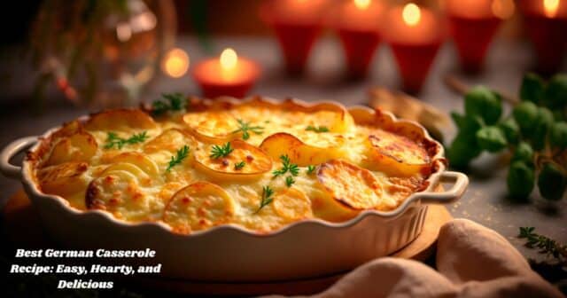 Best German Casserole Recipe Easy, Hearty, and Delicious German Casserole Recipe