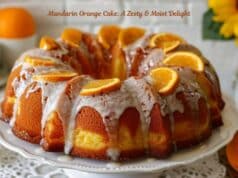 Mandarin Orange Cake: A Zesty & Moist Delight Mandarin Orange Cake