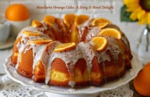 Mandarin Orange Cake: A Zesty & Moist Delight Mandarin Orange Cake