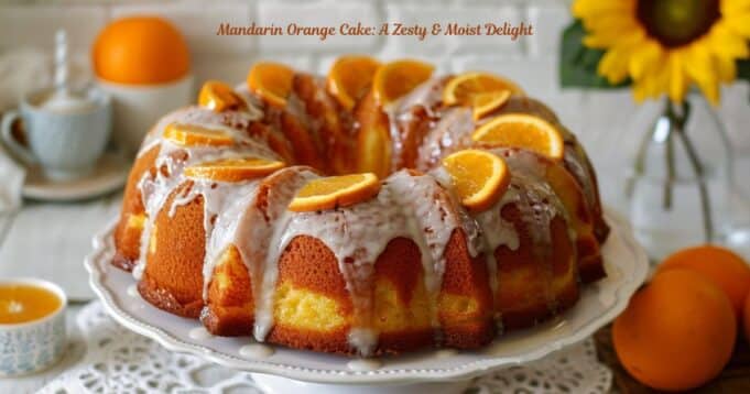 Mandarin Orange Cake: A Zesty & Moist Delight Mandarin Orange Cake