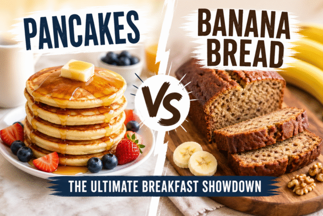 Pancakes vs Banana Bread Recipe